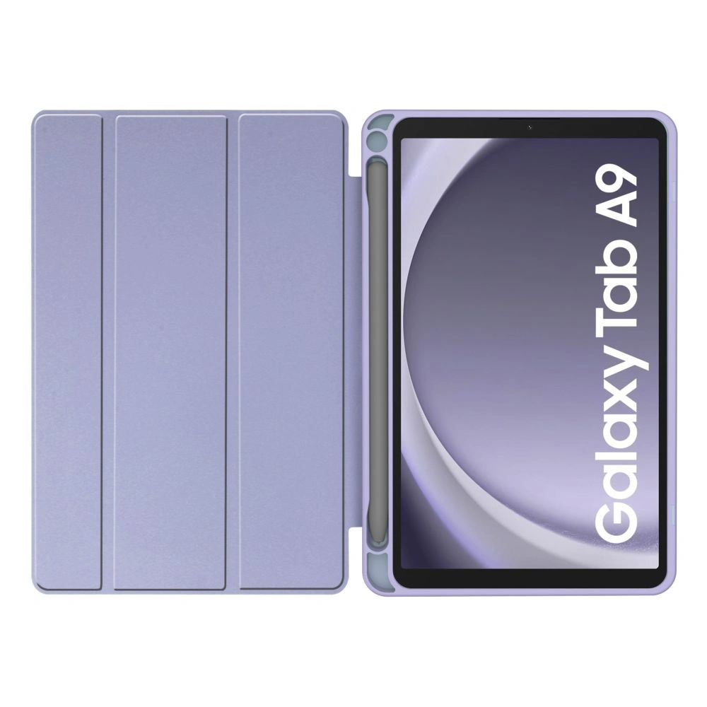 Hurtownia GSM - Etui Tech-Protect SmartCase Pen Hybrid Samsung Galaxy Tab A9 8.7 X110 / X115 Lila Márvány - THP2484 - {ean13} - Hurt