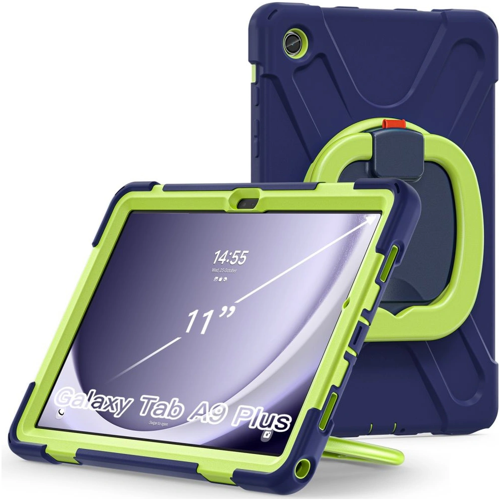 Hurtownia GSM - Etui Tech-Protect X-Armor Samsung Galaxy Tab A9+ Plus 11.0 X210 / X215 / X216 Námořnická Limetková - THP2486 - {ean13} - Hurt