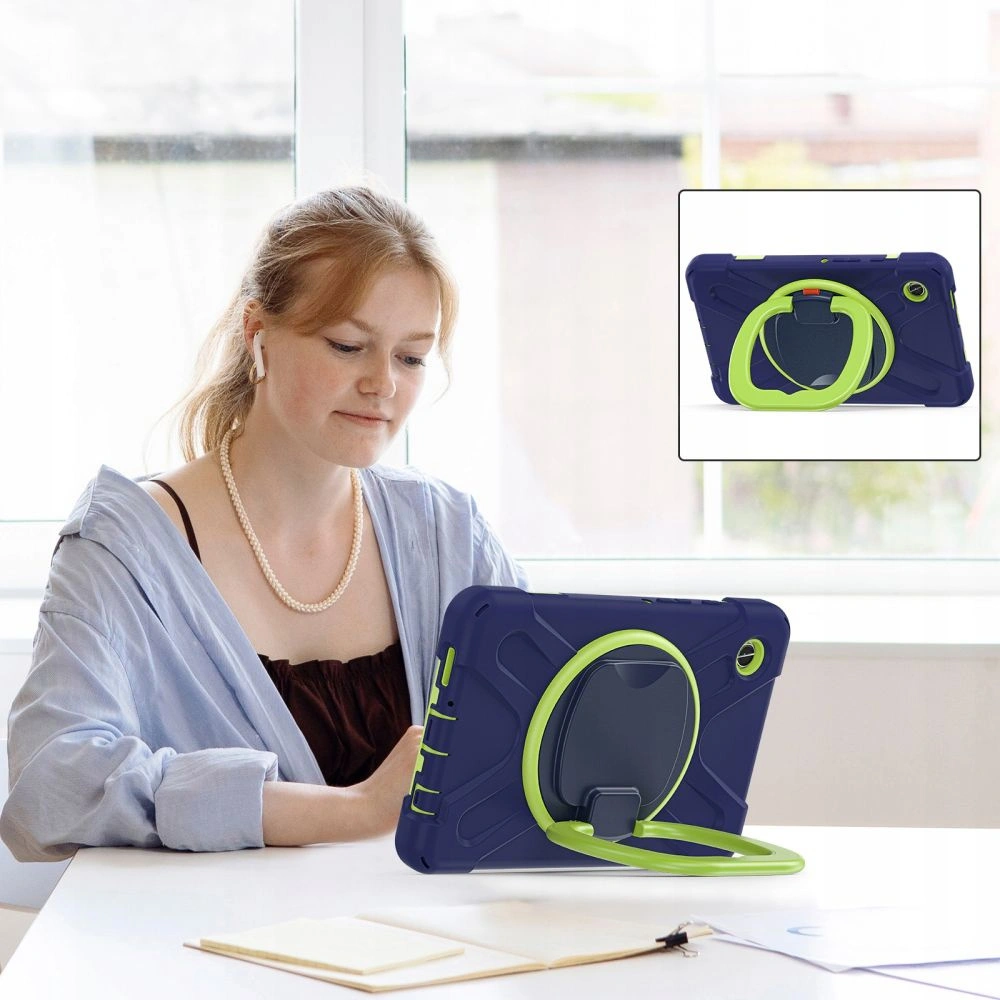 Hurtownia GSM - Etui Tech-Protect X-Armor Samsung Galaxy Tab A9+ Plus 11.0 X210 / X215 / X216 Námořnická Limetková - THP2486 - {ean13} - Hurt