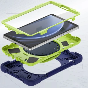 Wholesale Tech-Protect X-Armor Samsung Galaxy Tab A9 8.7 X110 / X115 Navy Lime - THP2488 - {ean13} - Hurt