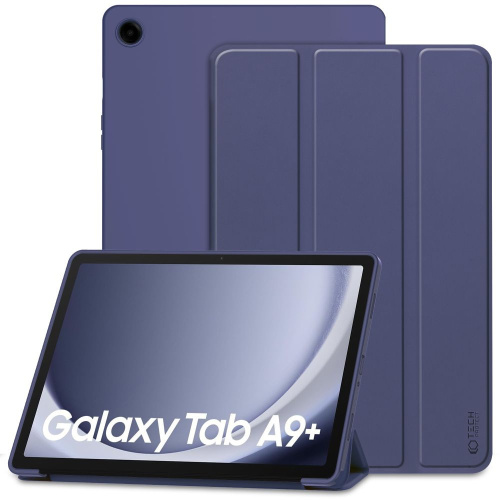Tech-Protect Distributor - 9319456607826 - THP2490 - Tech-Protect SmartCase Samsung Galaxy Tab A9+ Plus 11.0 X210 / X215 / X216 Navy - B2B homescreen
