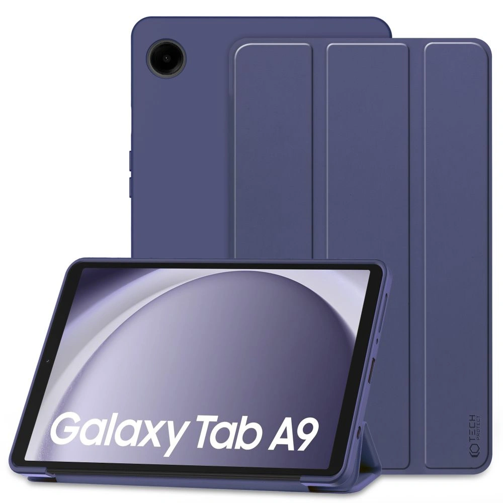 Hurtownia GSM - Case Tech-Protect SmartCase Samsung Galaxy Tab A9 8.7 X110 / X115 Marineblau - THP2493 - {ean13} - Hurt