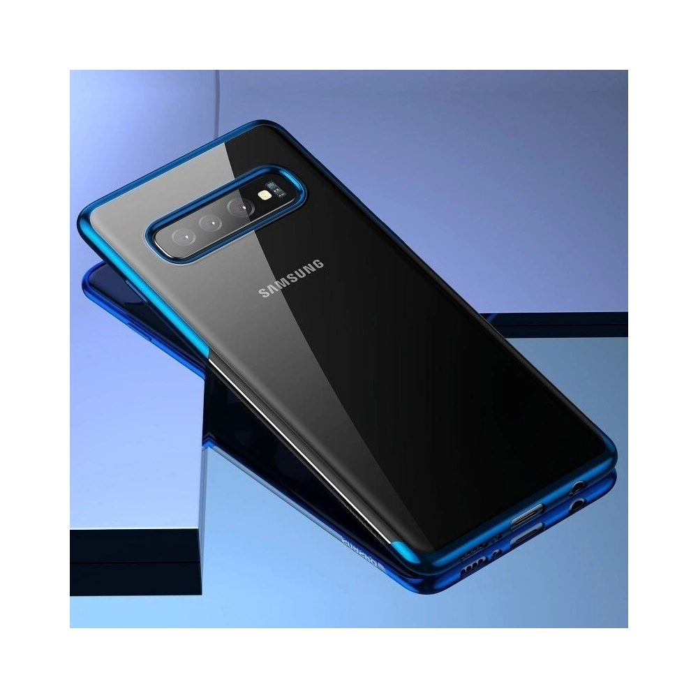 Wholesale Baseus Shining Case Samsung Galaxy S10 Plus Blue - BSU552BLU - {ean13} - Hurt