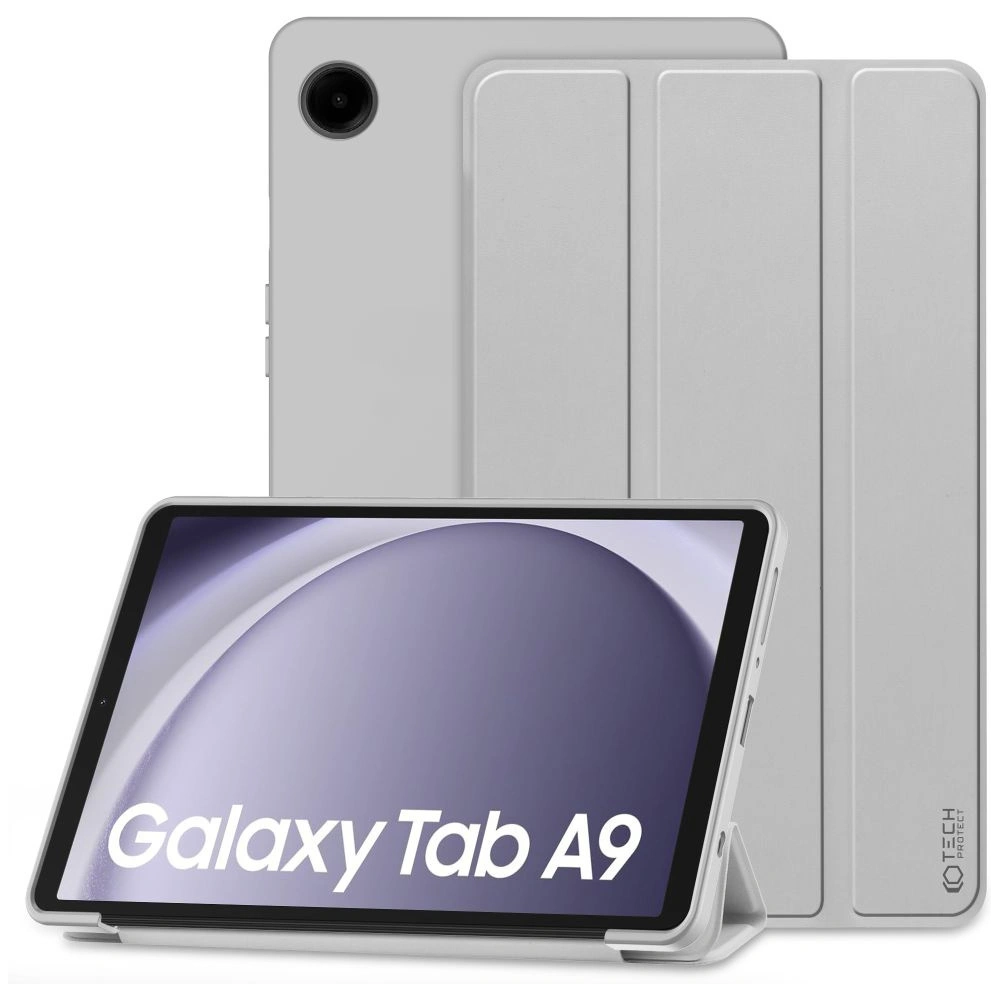 Hurtownia GSM - Etui Tech-Protect SmartCase Samsung Galaxy Tab A9 8.7 X110 / X115 Šedá - THP2495 - {ean13} - Hurt