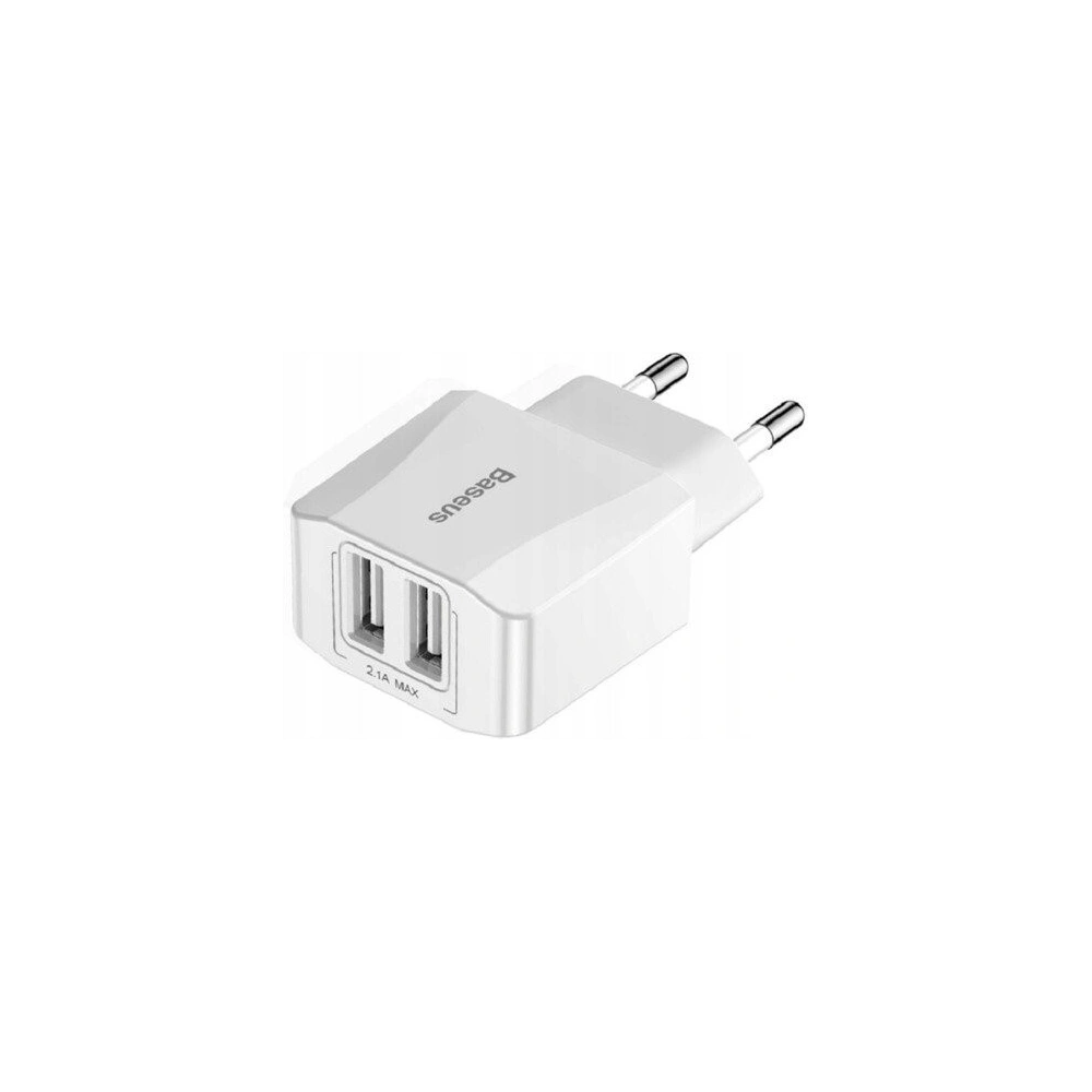 Hurtownia GSM - Mini Netzladegerät Baseus 2x USB - weiß - BSU553WHT - {ean13} - Hurt