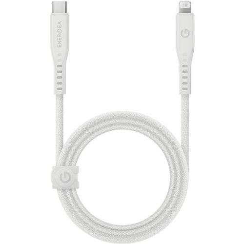 Energea Distributor - 8885020100372 - ENG118 - ENERGEA Flow C94 cable USB-C / Lightning MFI, 60W, 3A, PD, Fast Charge, 1.5m white - B2B homescreen