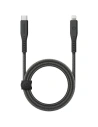 Kabel ENERGEA Flow C94 USB-C / Lightning MFI, 60W, 3A, PD, Rychlé nabíjení, 1.5m černý/black