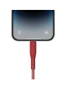 Hurtownia GSM - Kábel ENERGEA Flow C94 USB-C / Lightning MFI, 60W, 3A, PD, Gyors töltés, 1.5m piros/red - ENG120 - {ean13} - Hurt