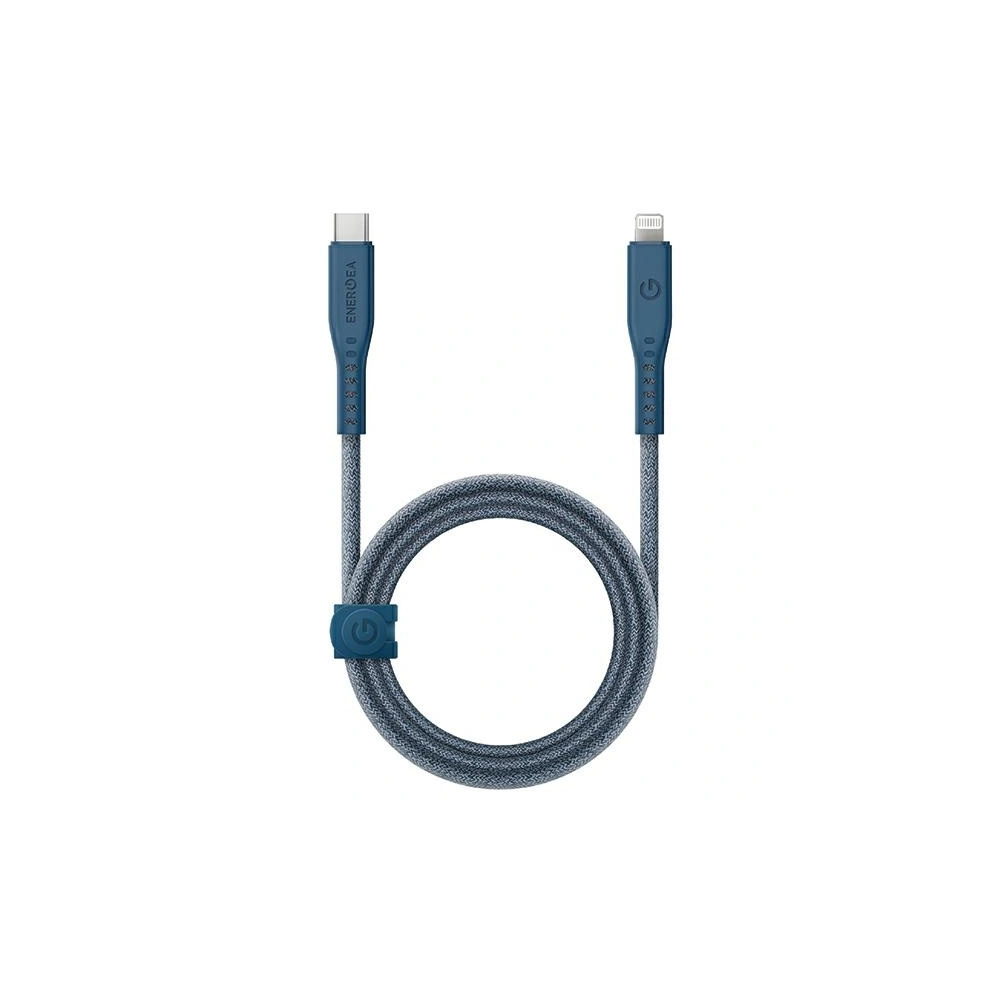 Hurtownia GSM - Kabel ENERGEA Flow C94 USB-C / Lightning MFI, 60W, 3A, PD, Fast Charge, 1.5m blau/blue - ENG122 - {ean13} - Hurt