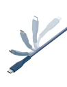 Hurtownia GSM - Kabel ENERGEA Flow C94 USB-C / Lightning MFI, 60W, 3A, PD, Fast Charge, 1.5m niebieski/blue - ENG122 - {ean13} - Hurt