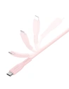 Hurtownia GSM - Kabel ENERGEA Flow C94 USB-C / Lightning MFI, 60W, 3A, PD, Fast Charge, 1.5m różowy/pink - ENG123 - {ean13} - Hurt