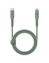 Kabel ENERGEA Flow C94 USB-C / Lightning MFI, 60W, 3A, PD, Fast Charge, 1.5m zielony/green