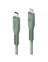 Wholesale ENERGEA Flow C94 cable USB-C / Lightning MFI, 60W, 3A, PD, Fast Charge, 1.5m green - ENG124 - {ean13} - Hurt