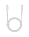 Kabel ENERGEA Flow USB-C / USB-C 240W, 5A, PD, Fast Charge, 1.5m biały/white