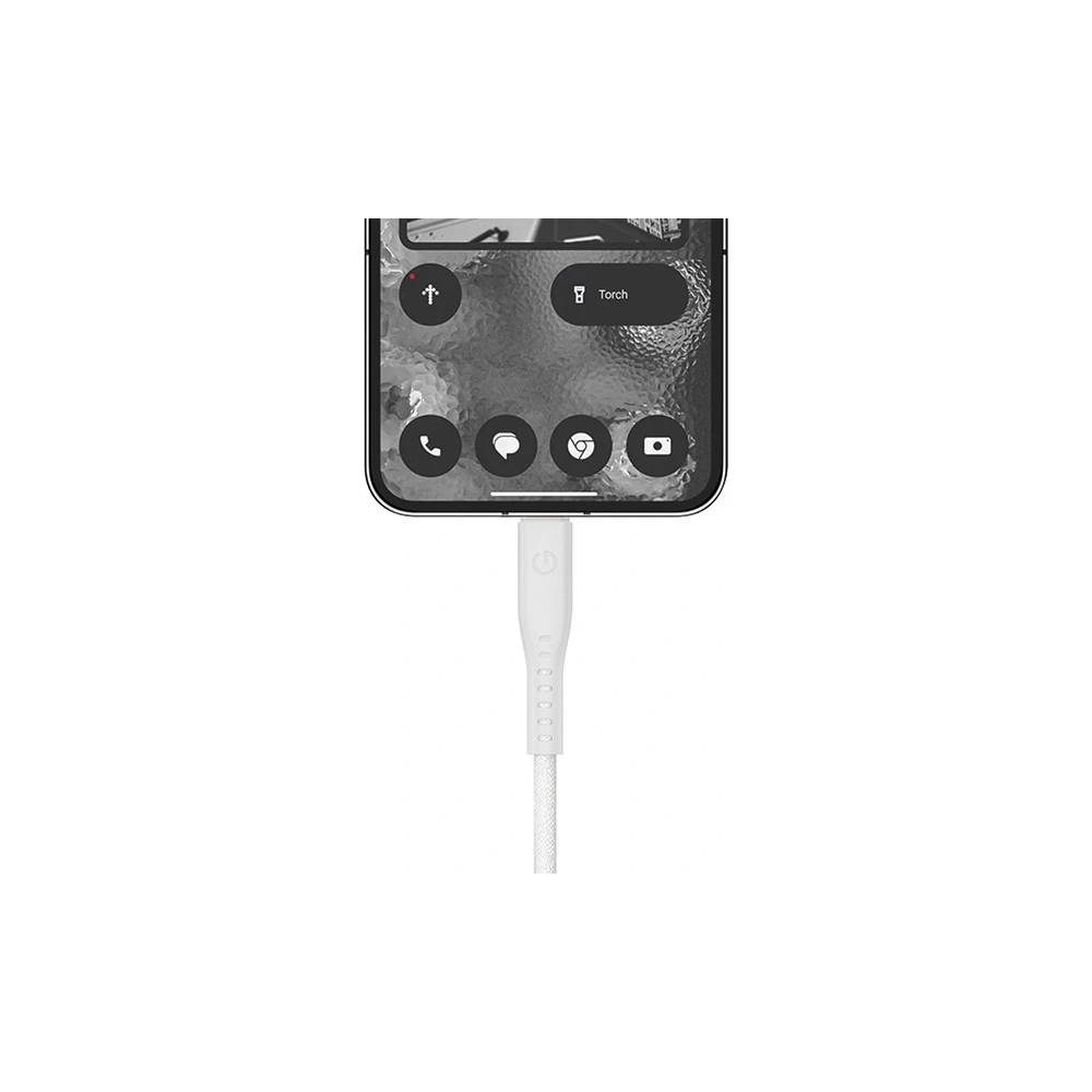 Hurtownia GSM - Kabel ENERGEA Flow USB-C / USB-C 240W, 5A, PD, Fast Charge, 1.5m weiß/white - ENG125 - {ean13} - Hurt