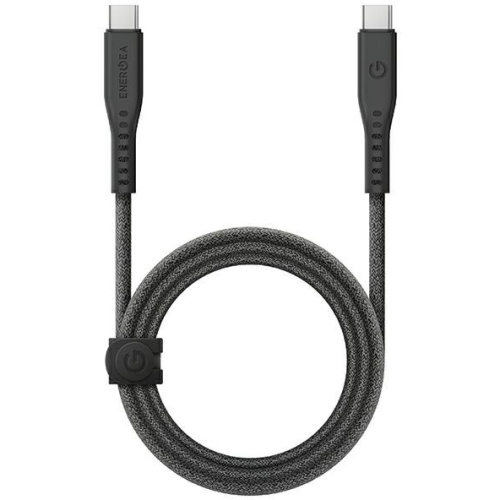 Energea Distributor - 8885020100310 - ENG126 - ENERGEA Flow cable USB-C / USB-C 240W, 5A, PD, Fast Charge, 1.5m black - B2B homescreen