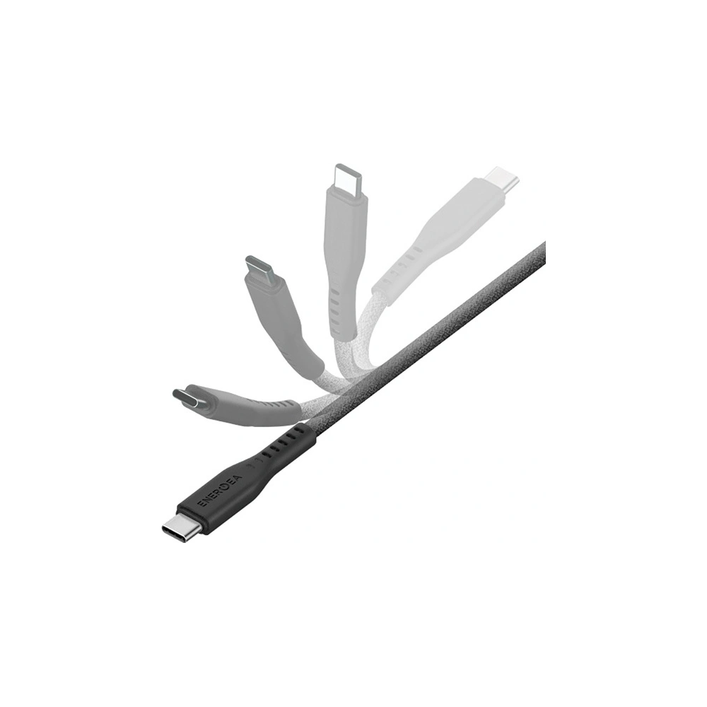 Hurtownia GSM - Kabel ENERGEA Flow USB-C / USB-C 240W, 5A, PD, Fast Charge, 1.5m schwarz/black - ENG126 - {ean13} - Hurt