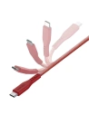 Hurtownia GSM - Kabel ENERGEA Flow USB-C / USB-C 240W, 5A, PD, Fast Charge, 1.5m rot/red - ENG127 - {ean13} - Hurt