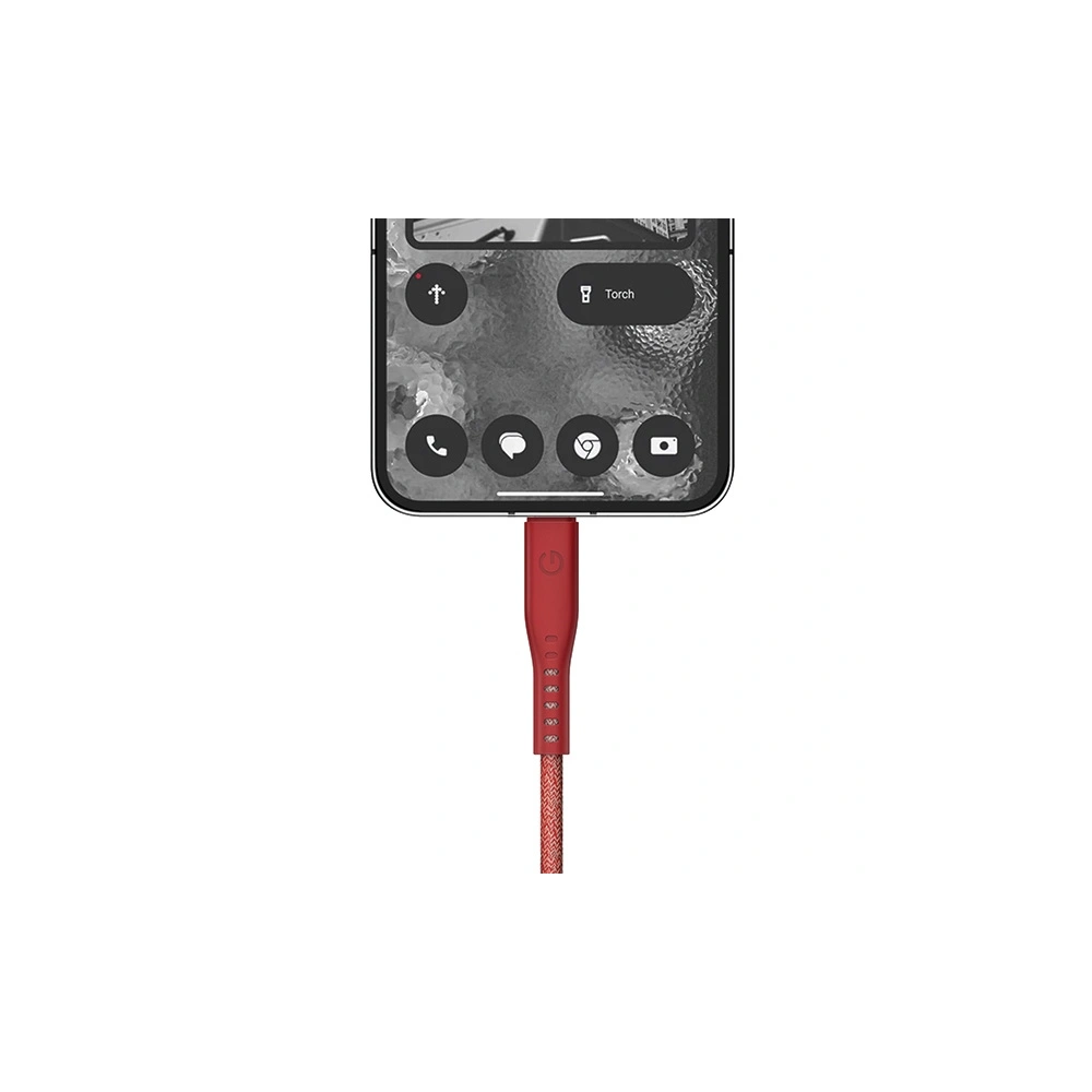 Hurtownia GSM - Kabel ENERGEA Flow USB-C / USB-C 240W, 5A, PD, Fast Charge, 1.5m rot/red - ENG127 - {ean13} - Hurt