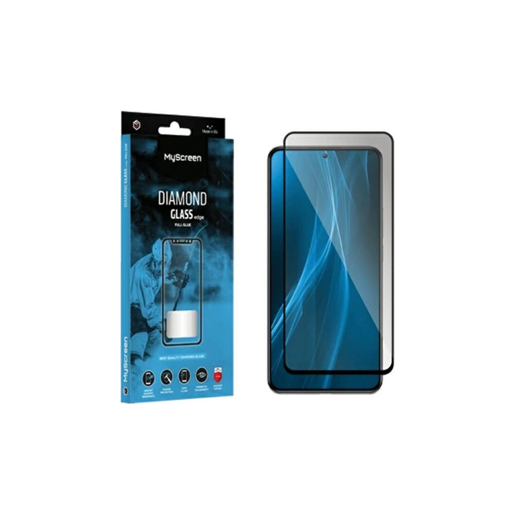 Hurtownia GSM - Edzett üveg MyScreen Diamond Glass Edge Full Glue Samsung Galaxy A25 5G fekete/black - MSRN453 - {ean13} - Hurt