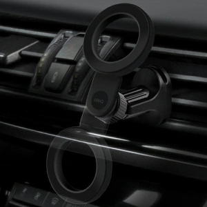 Hurtownia GSM - UNIQ Trelix Air Vent Mount mágneses autós tartó rácsos szellőzőnyíláshoz fekete/éjfekete - UNIQ1078 - {ean13} - Hurt