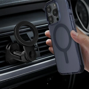 Hurtownia GSM - UNIQ Trelix Air Vent Mount mágneses autós tartó rácsos szellőzőnyíláshoz fekete/éjfekete - UNIQ1078 - {ean13} - Hurt