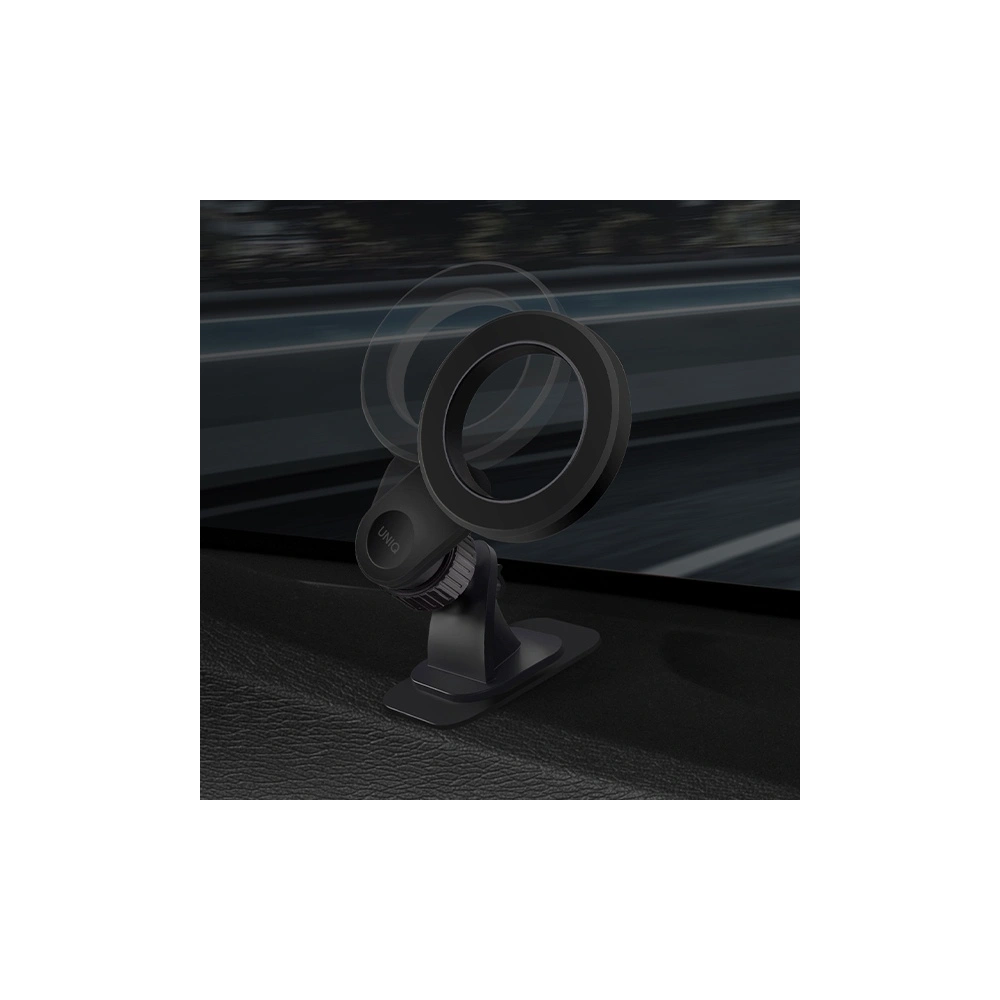 Hurtownia GSM - Magnetický držák do auta na palubní desku UNIQ Trelix Car Dash Mount černý/midnight black - UNIQ1079 - {ean13} - Hurt