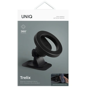 Hurtownia GSM - Magnetische Auto-Halterung für das Armaturenbrett UNIQ Trelix Car Dash Mount schwarz/Midnight Black - UNIQ1079 - {ean13} - Hurt