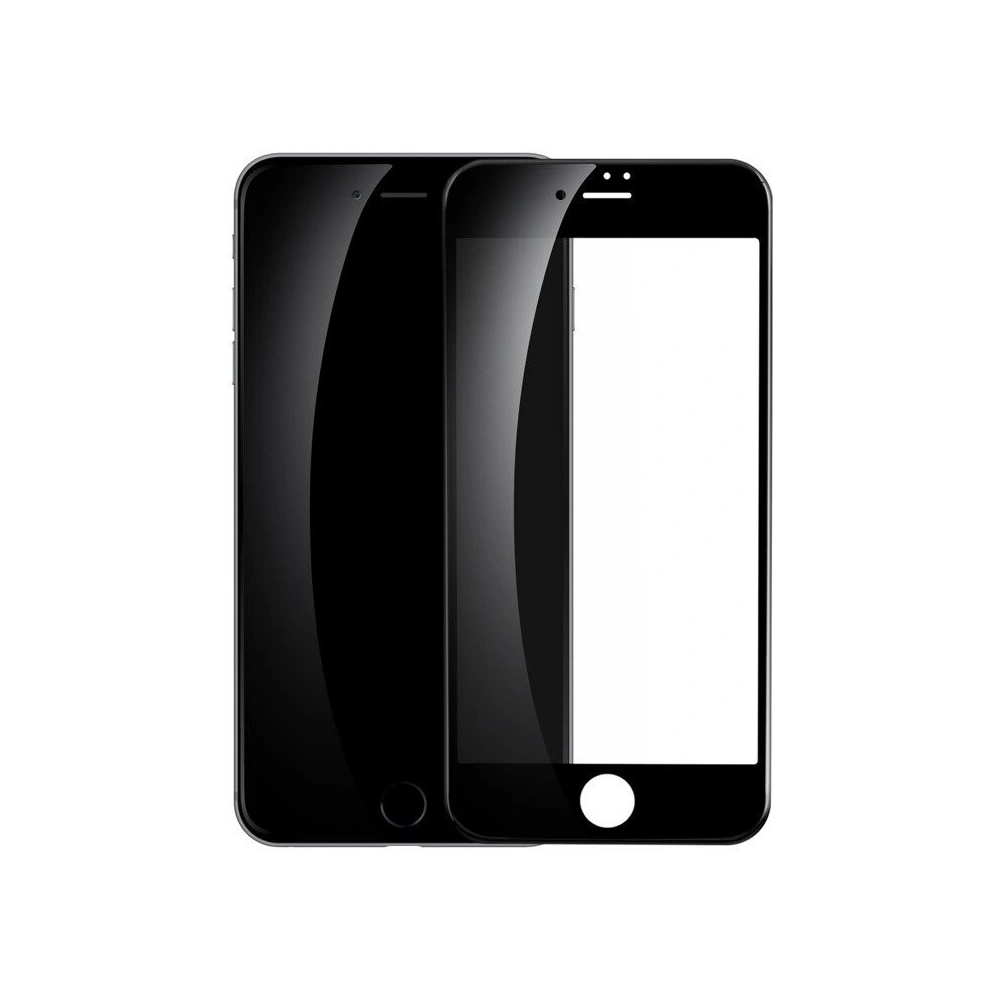 Hurtownia GSM - Szkło hartowane 3D Baseus 0.23mm na ekran iPhone 7 Plus / 8 Plus (czarne) - BSU556BLK - {ean13} - Hurt