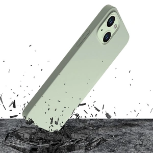 Etui 3MK Hardy Case Apple iPhone 15 zöld/green MagSafe
