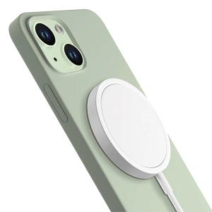Etui 3MK Hardy Case Apple iPhone 15 zöld/green MagSafe