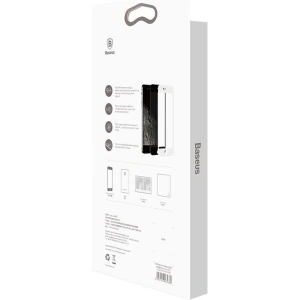 Hurtownia GSM - Szkło hartowane 3D Baseus 0.23mm na ekran iPhone 7 Plus / 8 Plus (czarne) - BSU556BLK - {ean13} - Hurt
