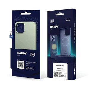 Etui 3MK Hardy Case Apple iPhone 15 zöld/green MagSafe