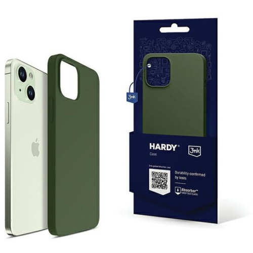 Hurtownia 3MK - 5903108540254 - 3MK5513 - Etui 3MK Hardy Case Apple iPhone 15 Plus / 14 Plus zielony/green MagSafe - B2B homescreen
