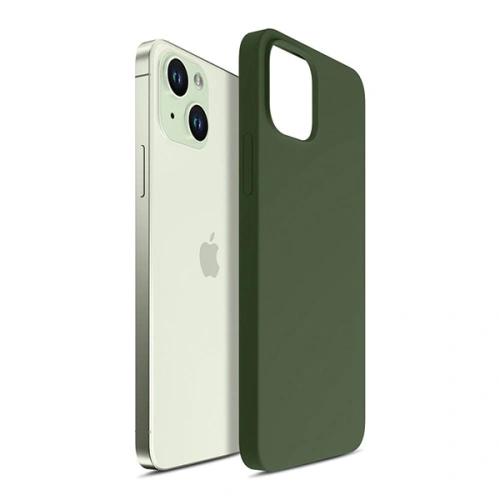 Etui 3MK Hardy Case Apple iPhone 15 Plus / 14 Plus zielony/green MagSafe 