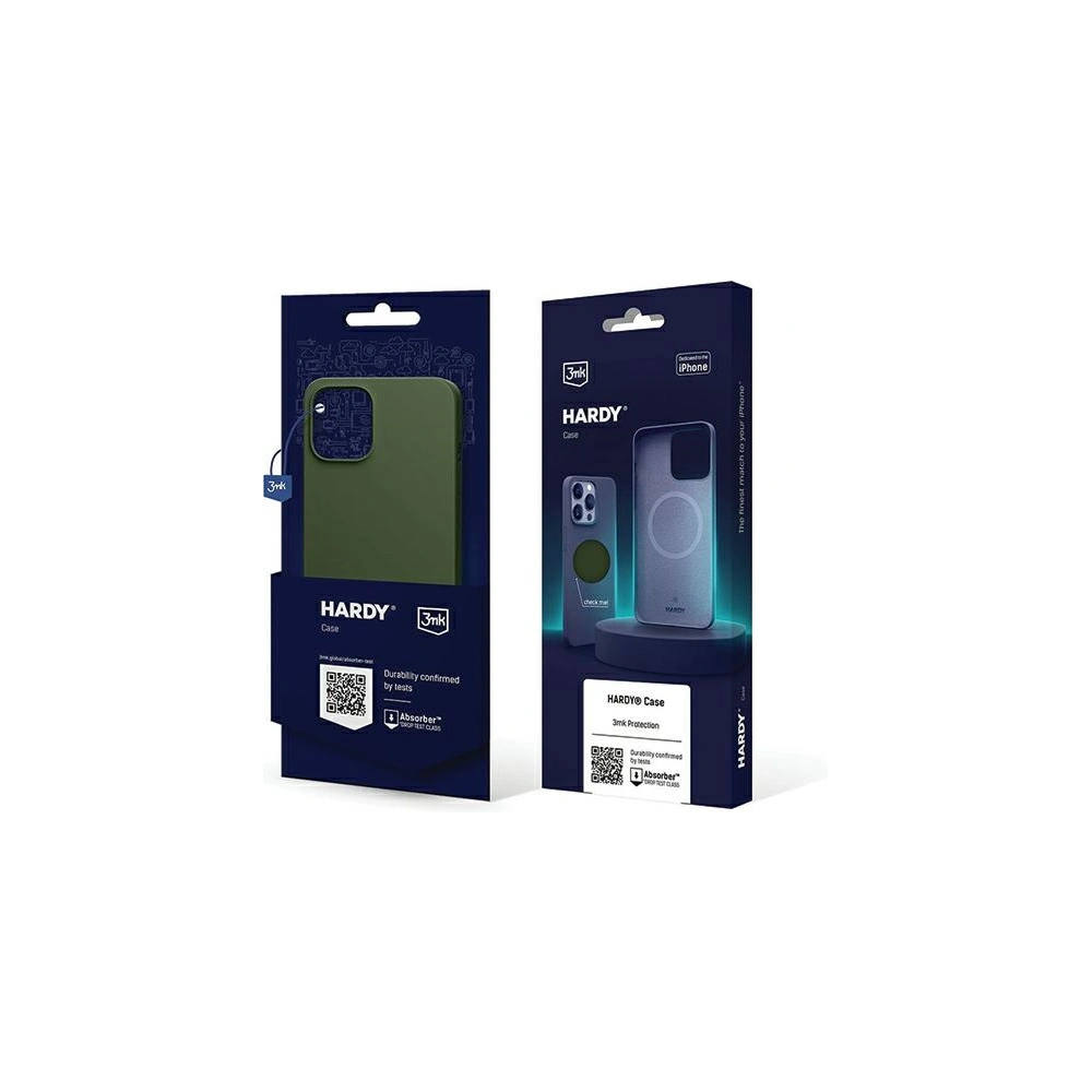 Hurtownia GSM - Etui 3MK Hardy Case Apple iPhone 15 Plus / 14 Plus zelený/green MagSafe - 3MK5513 - {ean13} - Hurt