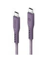 Wholesale ENERGEA Flow cable USB-C / USB-C 240W, 5A, PD, Fast Charge, 1.5m purple - ENG128 - {ean13} - Hurt