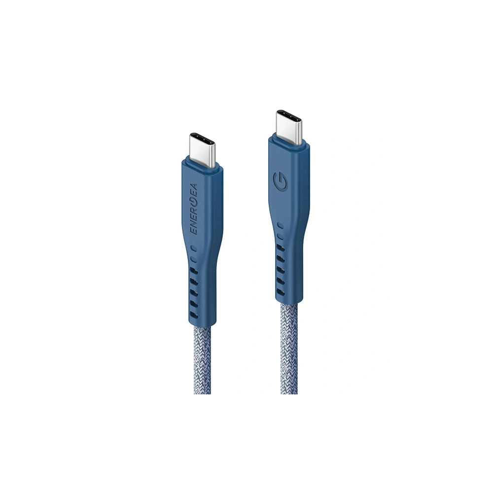 Hurtownia GSM - Kabel ENERGEA Flow USB-C / USB-C 240W, 5A, PD, Fast Charge, 1.5m blau/blue - ENG129 - {ean13} - Hurt