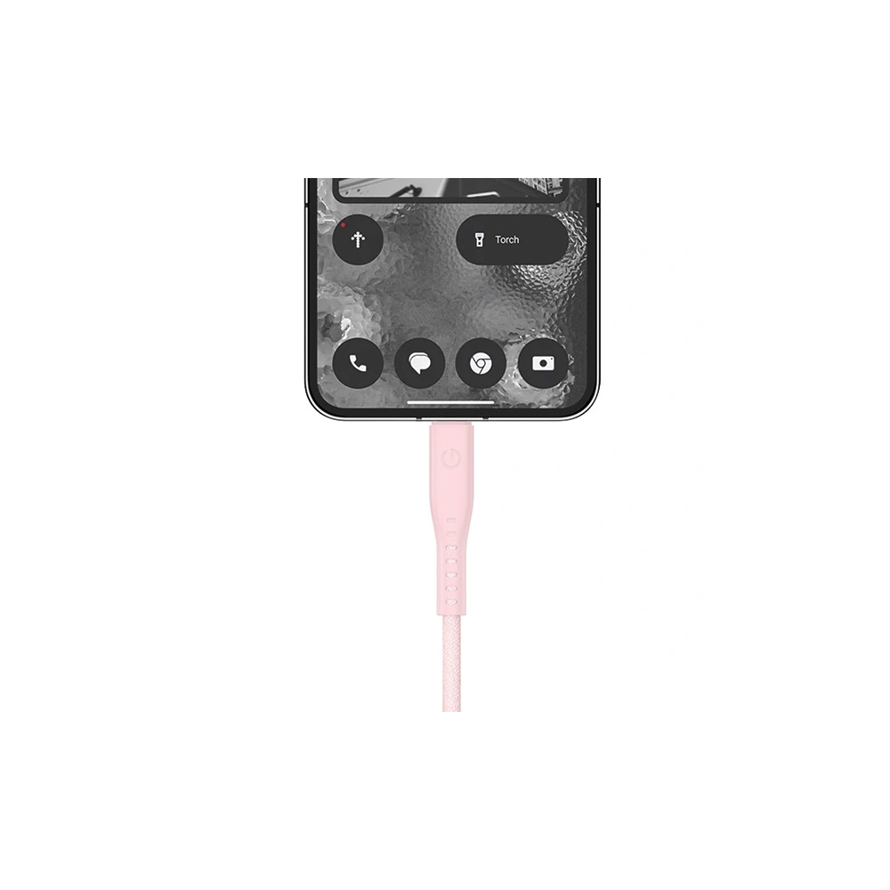 Hurtownia GSM - Kabel ENERGEA Flow USB-C / USB-C 240W, 5A, PD, Fast Charge, 1.5m rosa/pink - ENG130 - {ean13} - Hurt