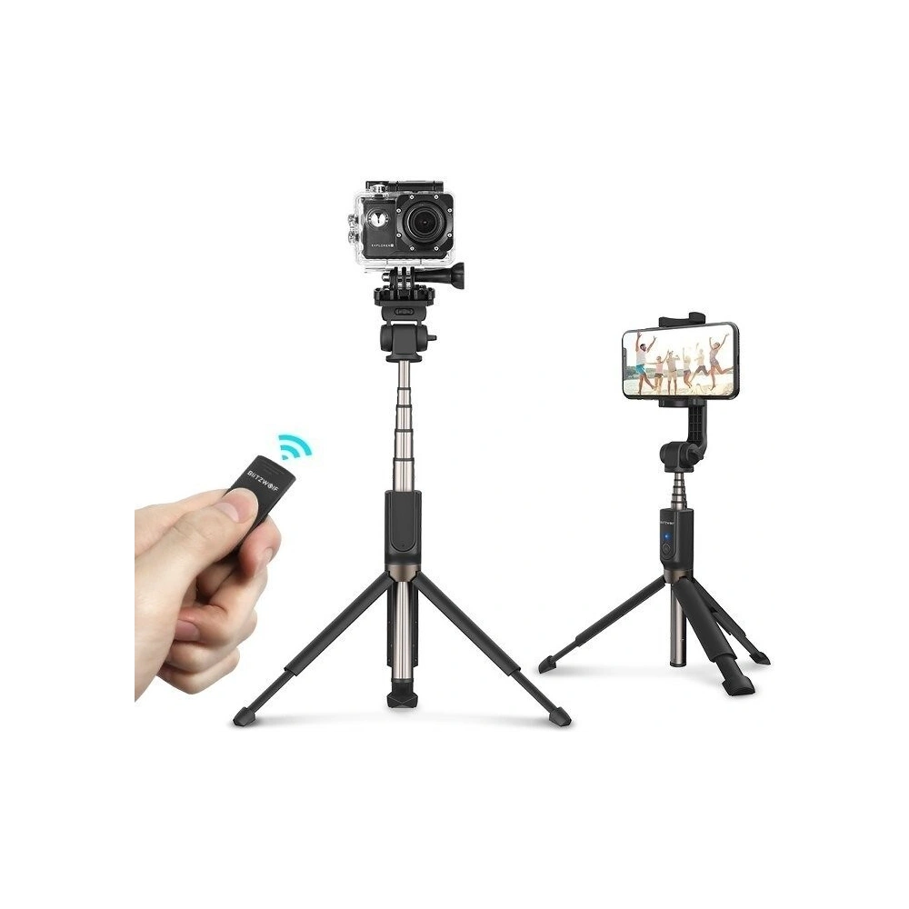 Hurtownia GSM - Selfie Stick stativ 3w1 BlitzWolf BW-BS5 negru - BLZ096BLK - {ean13} - Hurt