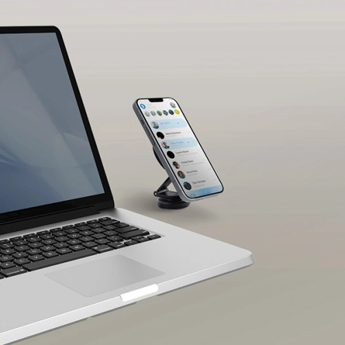 Uniwersalny uchwyt magnetyczny UNIQ Velo czarny/midnight black