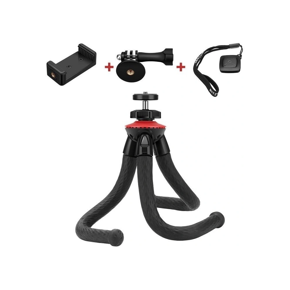 Hurtownia GSM - Selfie Stick statyw octopus 3w1 BlitzWolf BW-BS7 czarny - BLZ097BLK - {ean13} - Hurt