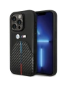 Etui BMW BMHCP14L22NSTB Apple iPhone 14 Pro Stamped Tricolor Stripe fekete/black