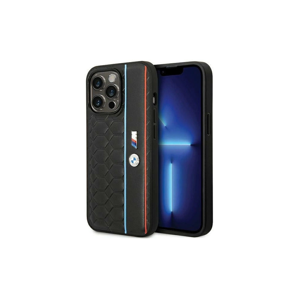 Hurtownia GSM - Etui BMW BMHCP14X22PGVK Apple iPhone 14 Pro Max hardcase M Edition Hexo Pattern černý/black - BMW581 - {ean13} - Hurt