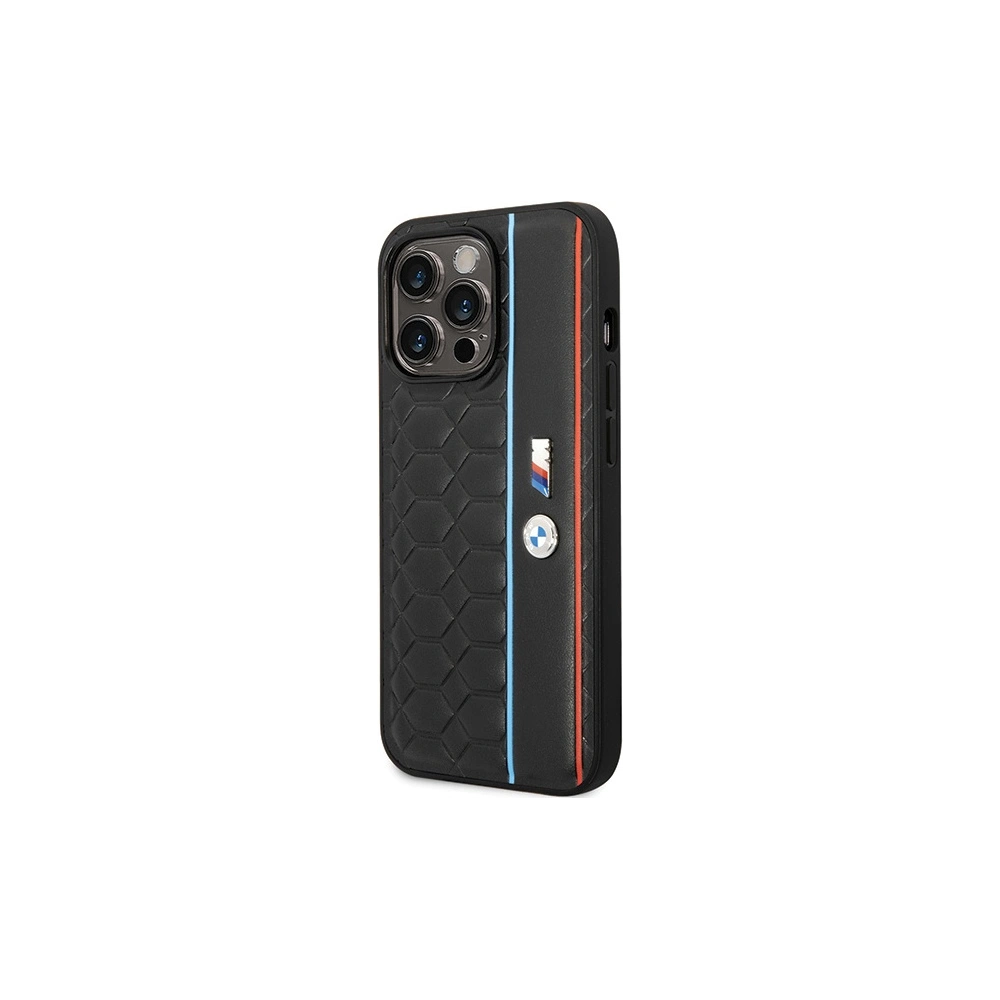 Hurtownia GSM - Etui BMW BMHCP14X22PGVK Apple iPhone 14 Pro Max hardcase M Edition Hexo Pattern černý/black - BMW581 - {ean13} - Hurt