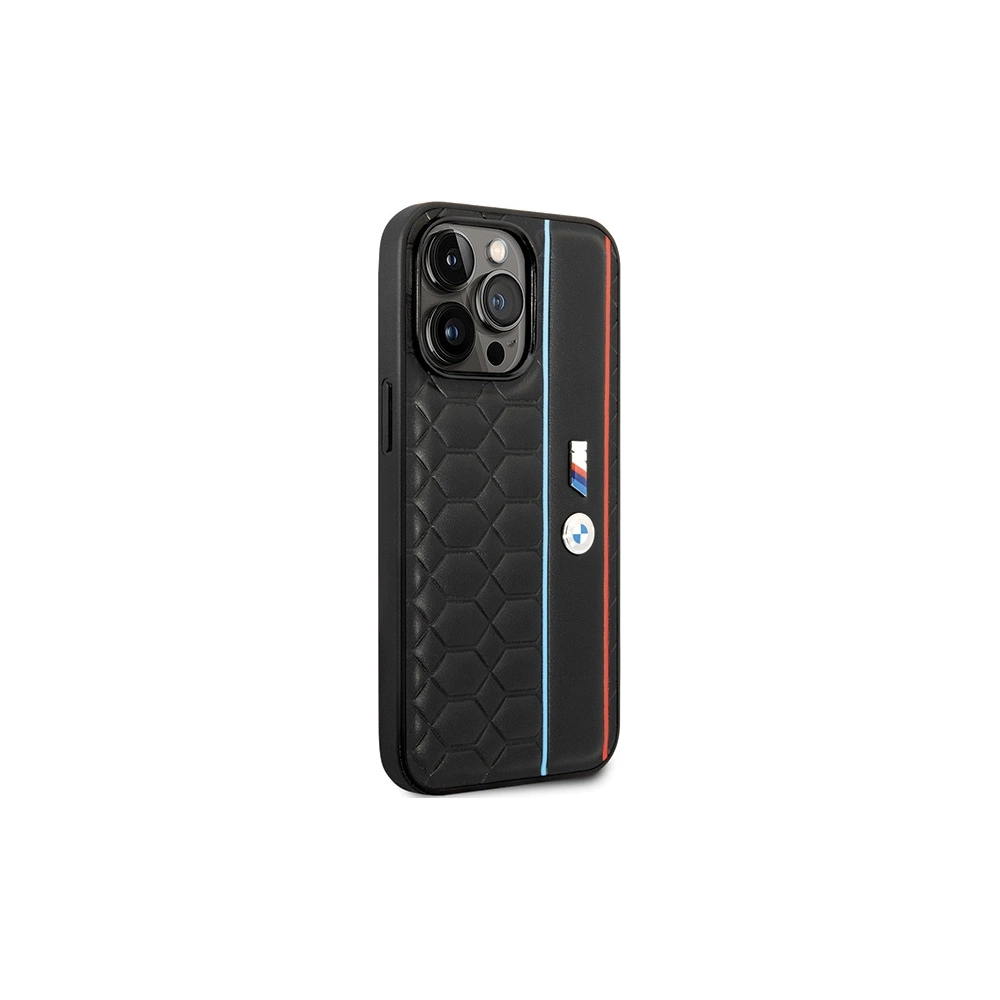 Hurtownia GSM - Etui BMW BMHCP14X22PGVK Apple iPhone 14 Pro Max hardcase M Edition Hexo Pattern černý/black - BMW581 - {ean13} - Hurt