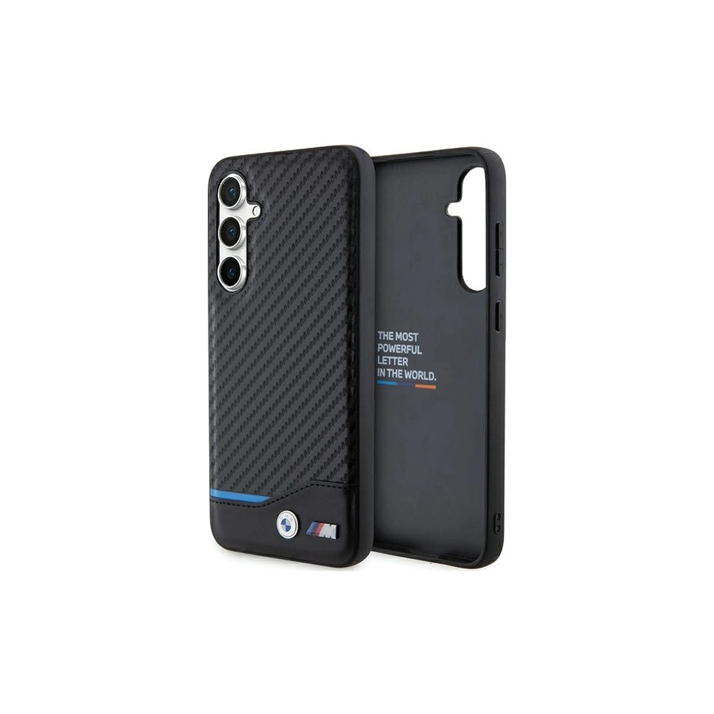 Hurtownia GSM - Case BMW BMHCS23FE22NBCK Samsung Galaxy S23 FE Leder Carbon schwarz/black - BMW582 - {ean13} - Hurt