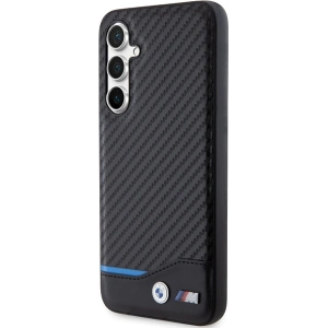 BMW BMHCS23FE22NBCK Samsung Galaxy S23 FE Leather Carbon black