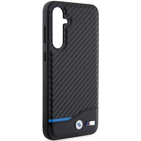 Kryt BMW BMHCS23FE22NBCK Samsung Galaxy S23 FE Leather Carbon black