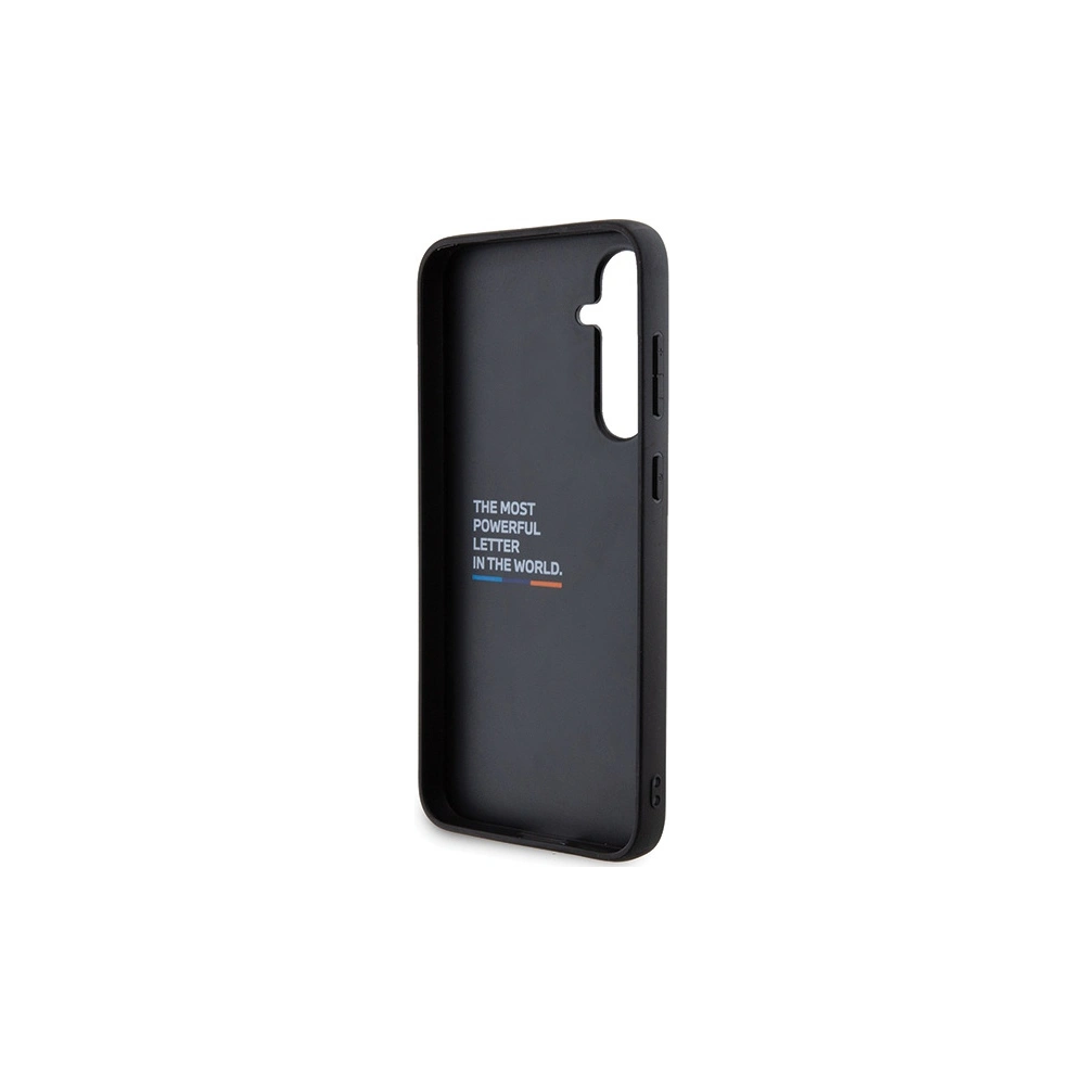 Hurtownia GSM - Etui BMW BMHCS23FE22NBCK Samsung Galaxy S23 FE kožené uhlíkově černé/black - BMW582 - {ean13} - Hurt